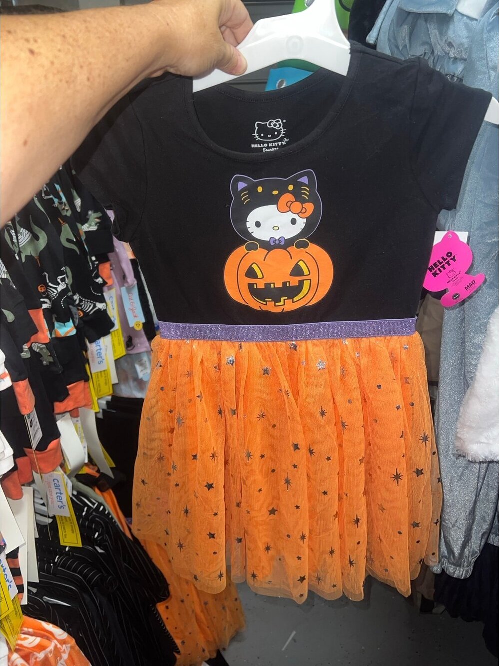 Hello Kitty Halloween dress size small 6/7